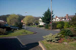 Formby street scene